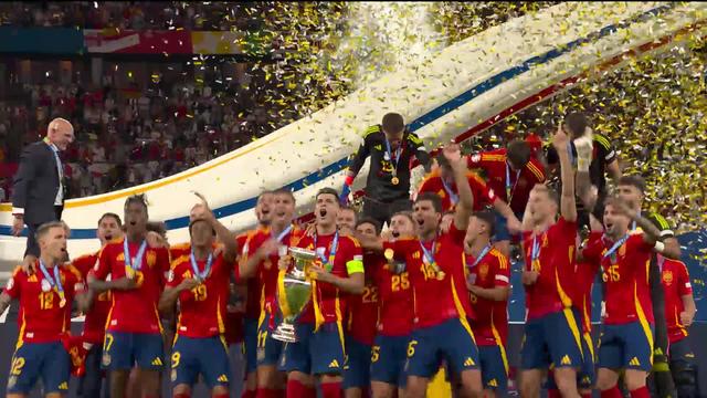 Finale, Espagne – Angleterre: la Roja soulève le trophée pour la 4e fois de son histoire