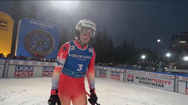 Levi (FIN), slalom dames, 2e manche: Michelle Gisin (SUI) signe une décevante 24e place