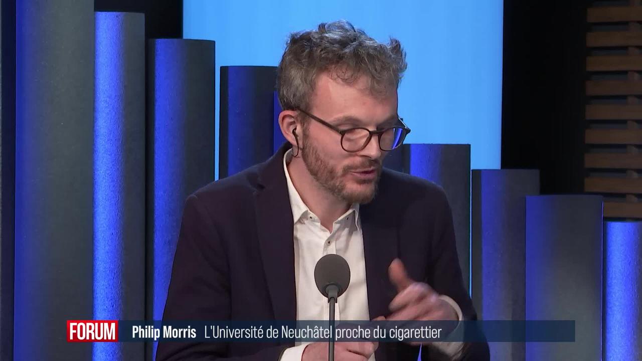 L'Université de Neuchâtel entretient des liens avec des chercheurs du cigarettier Philip Morris