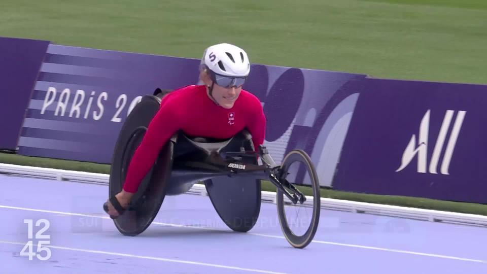 Après ses deux médailles d’or ce week-end sur 800 et 5000 mètres, Catherine Debrunner a décroché un 3e titre aux JO paralympiques de Paris