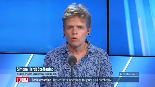 Les enseignants démunis face aux comportements des enfants de 4 à 6 ans: interview de Simone Hardt (vidéo)