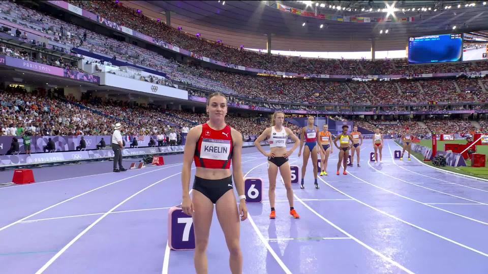 Heptathlon, 800m dames: Annik Kälin (SUI) décroche la médaille en chocolat et signe un record de Suisse avec 6639 points