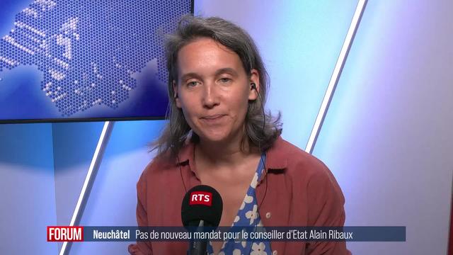 Le conseiller d'Etat neuchâtelois Alain Ribaux ne briguera pas un nouveau mandat