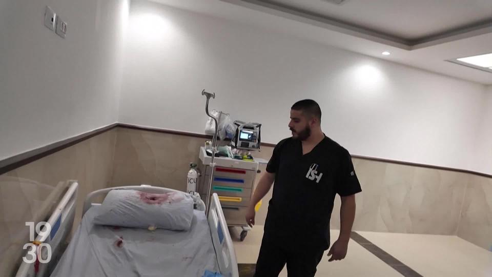 Une caméra de surveillance a filmé un commando de soldats israéliens déguisés dans un hopital de Cisjordanie