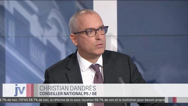 Christian Dandrès (PS-GE): "La sous-location remplit la fonction sociale de pouvoir offrir un logement à 30% de la population" (vidéo)