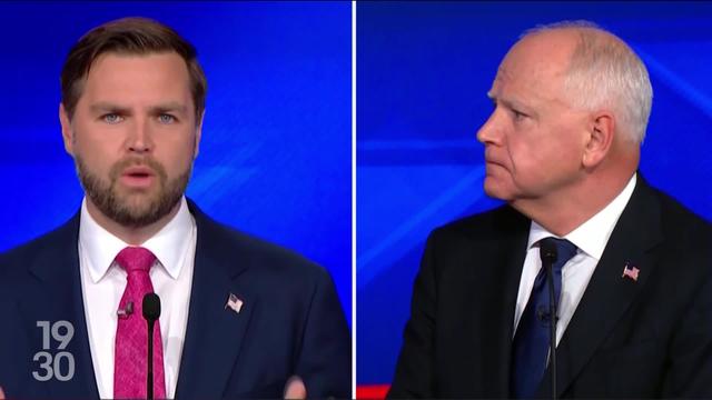 Le duel des candidats à la vice-présidence des Etats-Unis a débouché sur une confrontation plus calme qu'attendu