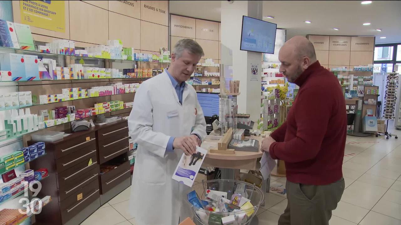 Dans les pharmacies, la publicité pour des médicaments profite des zones grises de la loi
