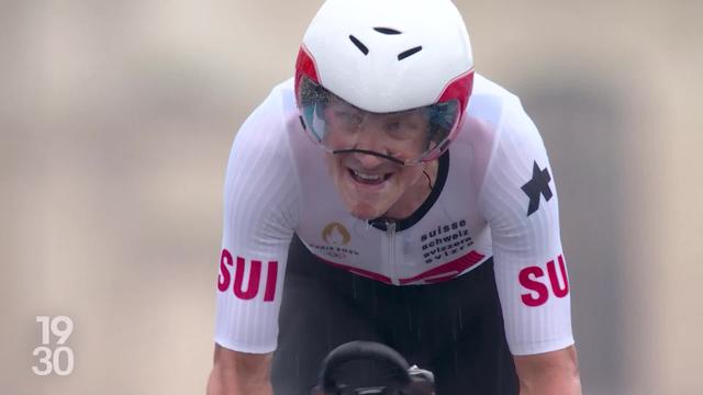 JO 2024: Déception pour le cycliste Stefan Küng qui visait le podium dans le contre-la-montre. Il termine à la huitième place