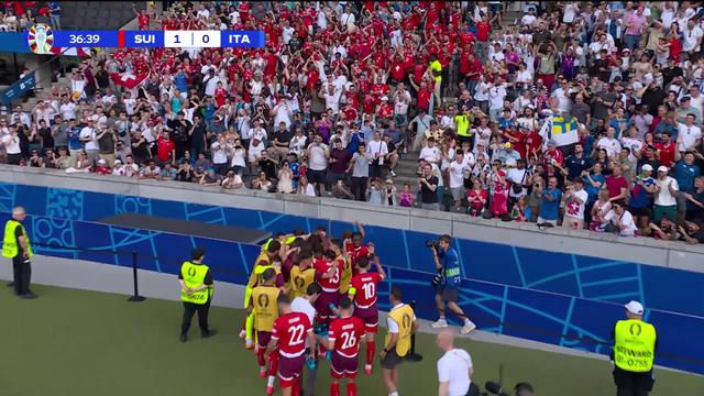 1-8e de finale, Suisse – Italie: l’ouverture du score signée Remo Freuler à la 37e minute!