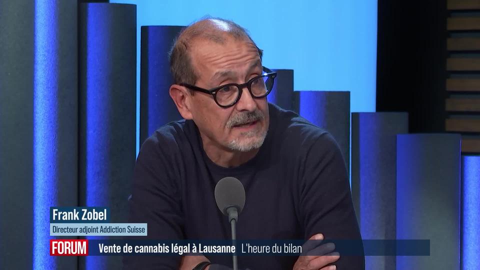 Bilan positif pour Lausanne un an après le lancement du projet de vente légale de cannabis: interview de Frank Zobel