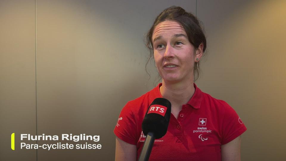 Cyclisme, Mondiaux de Zurich 2024: la Zurichoise Flurina Rigling répond aux questions de RTS Sport