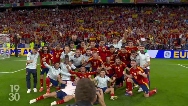 L'Espagne affronte dimanche soir l'Angleterre en finale de l'Euro de football. Retour sur les parcours bien distincts des deux équipes