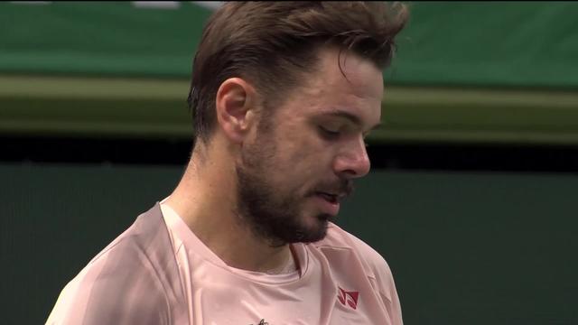 Tennis, ATP Stockholm (SWE): Stan Wawrinka (SUI) s’arrête en 1-2 finale