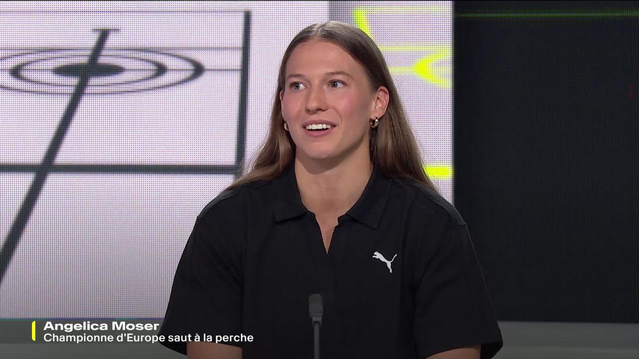 Athlétisme: Angelica Moser est l'invitée du jour