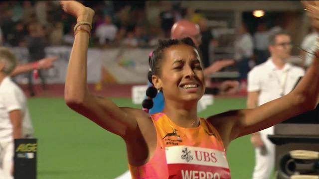 Bellinzone (SUI), finale 800m dames: Audrey Werro (SUI) s'impose et établit un nouveau record de Suisse