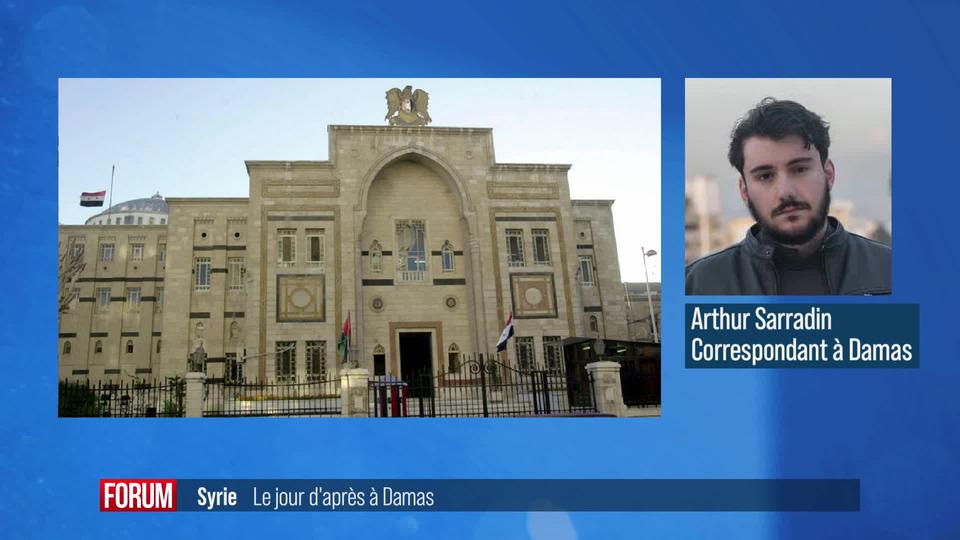 Reportage à Damas, le jour après la chute de Bachar al-Assad