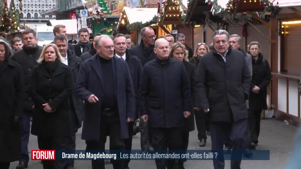 Drame de Magdebourg: les autorités allemandes ont-elles failli?