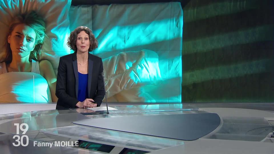 La journaliste Fanny Moille revient sur le nombre important de Suisses qui souffre de troubles du sommeil