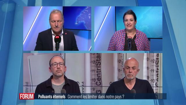 Comment limiter les PFAS dans notre alimentation? Débat entre Pierre-André Page et Delphine Klopfenstein-Broggini (vidéo)