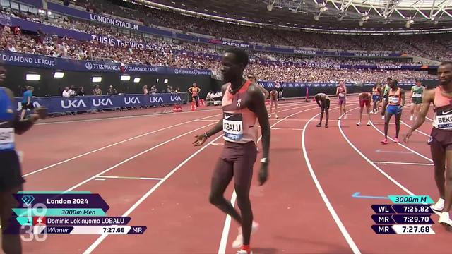 Dominic Lobalu a remporté le 3000m du meeting de la Diamond League à Londres