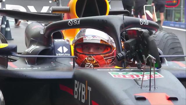 GP de Belgique (#14), Q3: Max Verstappen (NED) termine en tête mais partira 10e pour la course