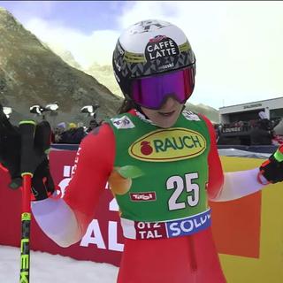 Sölden (AUT), géant dames, 2e manche: les passages des Suissesses Wendy Holdener et Simone Wild