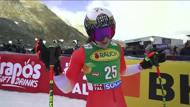 Sölden (AUT), géant dames, 2e manche: les passages des Suissesses Wendy Holdener et Simone Wild