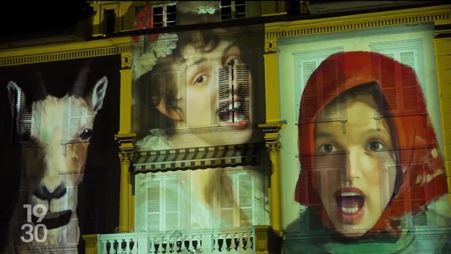 Le festival des lumières de Morat (FR) rend hommage au musée d'histoire naturelle et au musée d'art et d'histoire de Fribourg