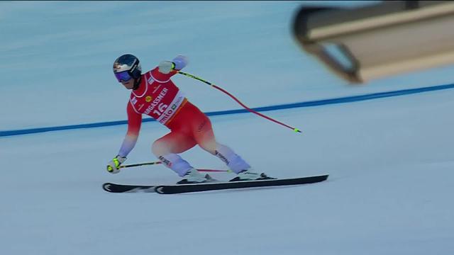 Bormio (ITA), Super-G messieurs: Franjo von Allmen (SUI) convainquant malgré une belle frayeur