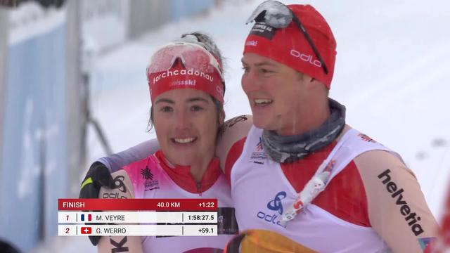 S-chanf, Marathon d'Engadine: la Suissesse Giuliana Werro termine 2e derrière Maëlle Veyre (FRA)