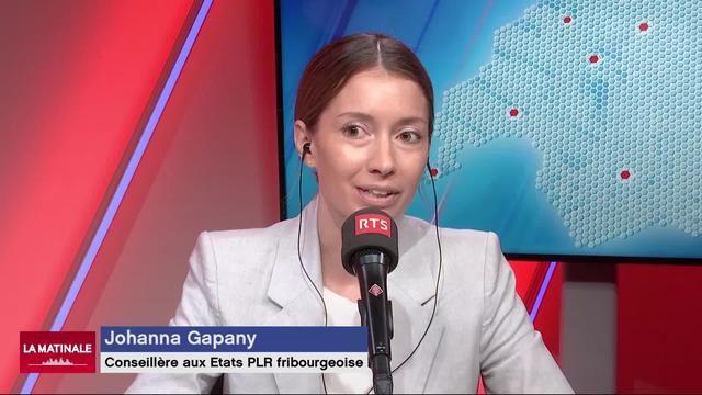 L'invitée de La Matinale (vidéo) - Johanna Gapany, conseillère aux Etats (PLR-FR)