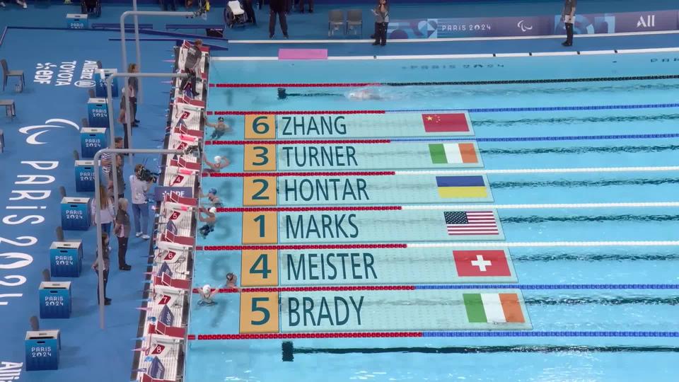 Paralympiques, natation, séries 50m nage libre dames: Nora Meister (SUI) qualifiée pour la finale