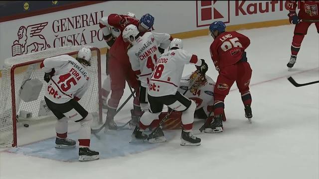 Hockey sur glace: la Suisse s'incline contre la Tchéquie dans le dernier match du Euro Hockey Tour