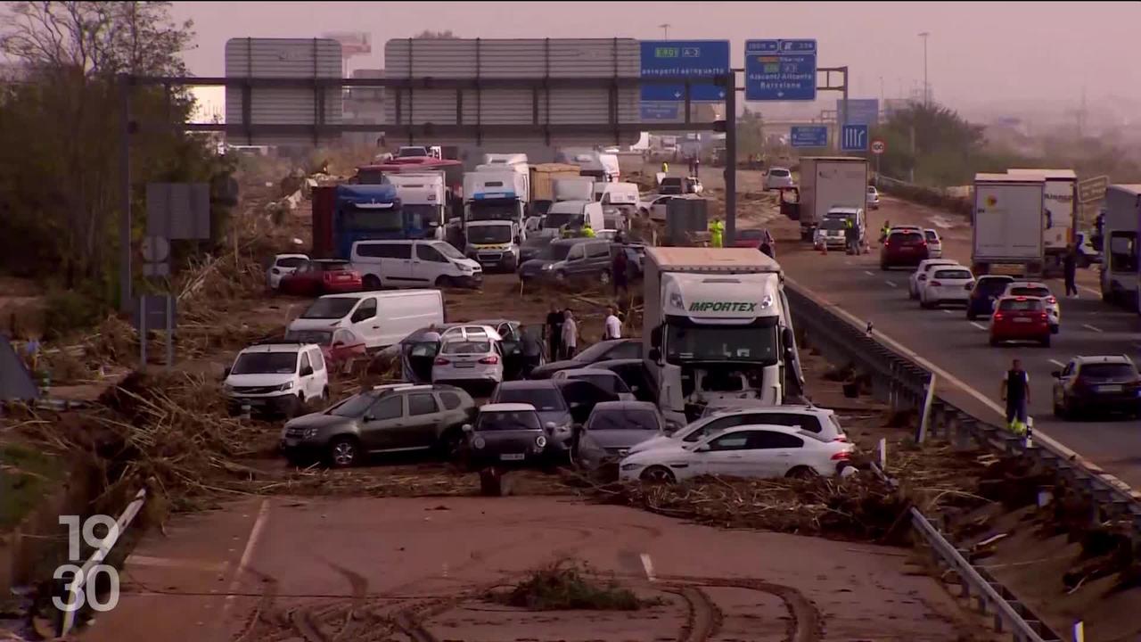 L'Espagne sous le choc. Plus de 70 personnes sont mortes lors des crues soudaines qui ont touché hier le sud-est du pays