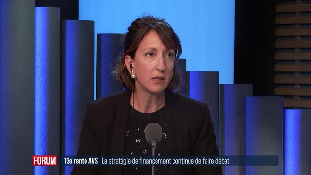 La stratégie de financement de la 13e rente AVS divise: débat entre Benjamin Roduit et Jessica Jaccoud