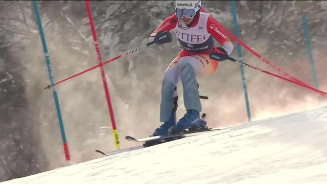 Killington (USA), slalom dames, 1re manche: Michelle Gisin (SUI) loin du compte