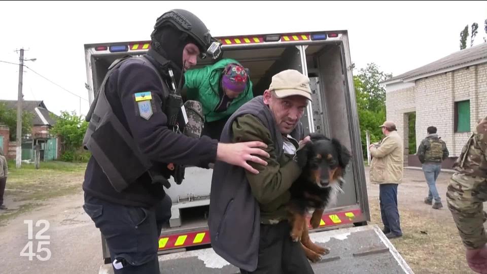 L’armée ukrainienne a évacué près de 10'000 civils dans la région de Kharkiv, à la suite d’une offensive terrestre des forces russes