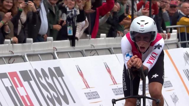 Zurich, contre-la-montre, messieurs - de 23 ans: Jan Christen (SUI) décroche la médaille de bronze