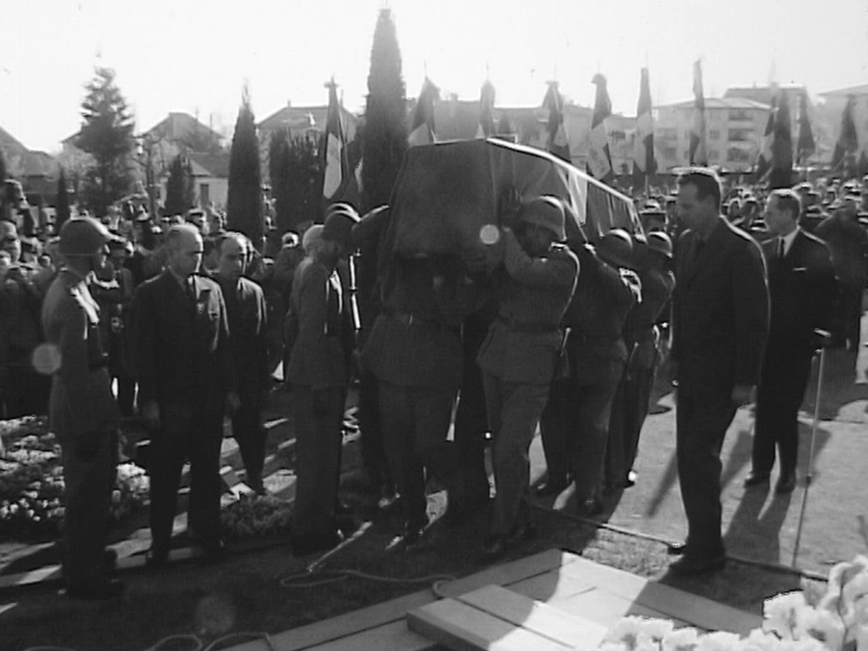 OBSEQUES DU GENERAL HENRI GUISAN