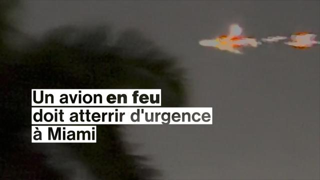 Un Boeing 747 cargo en feu doit atterrir d'urgence à Miami