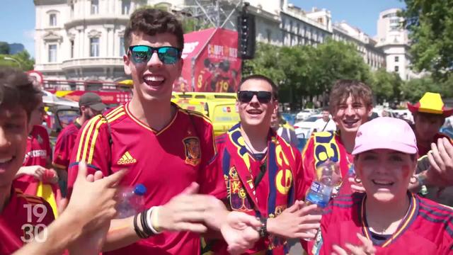 Les joueurs espagnols rentrent au pays pour fêter le sacre de champion d’Europe avec leurs supporters