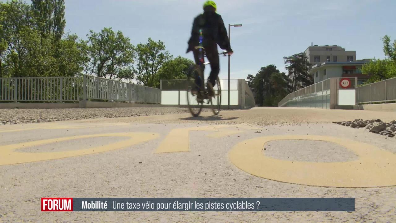 Financer la construction des pistes cyclables avec une ‘‘taxe vélo’’? Débat entre Xavier de Haller et Louise Trottet (vidéo)