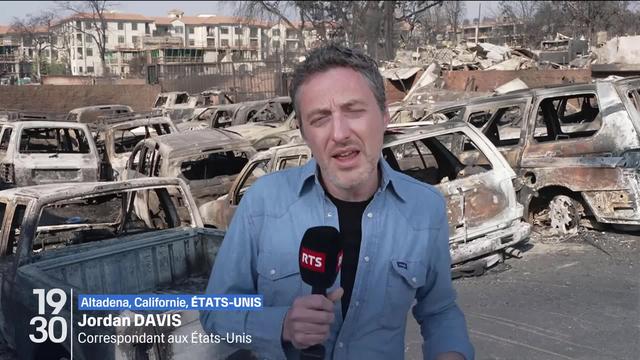 Jordan Davis, correspondant de la RTS aux États-Unis, fait un point de la situation à Los Angeles, alors que les incendies se poursuivent