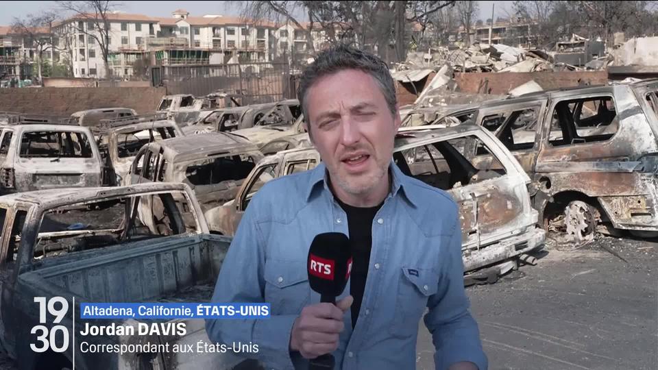 Jordan Davis, correspondant de la RTS aux États-Unis, fait un point de la situation à Los Angeles, alors que les incendies se poursuivent