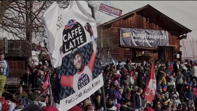 Ski alpin: une journée avec l’entourage d’Alexis Monney