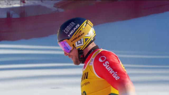 Wengen (SUI), super-G messieurs: Justin Murisier (SUI) signe le 14e chrono