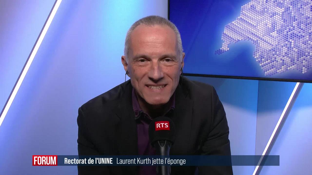 Laurent Kurth retire sa candidature au poste de recteur de l’Université de Neuchâtel