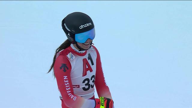 St- Anton (AUT), Super-G dames: Malorie Blanc (SUI) signe une belle prestation malgré quelques erreurs