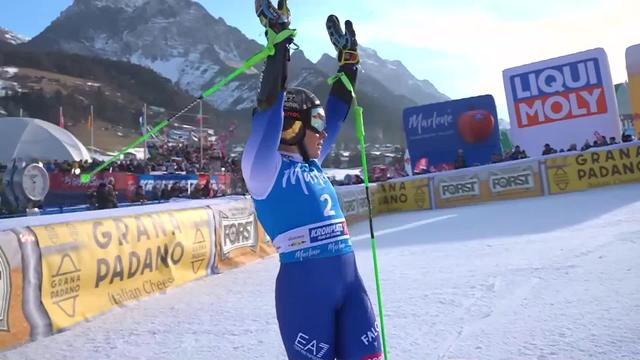 Kronplatz (ITA), géant dames, 1re manche: Federica Brignone (ITA) réalise le meilleur temps