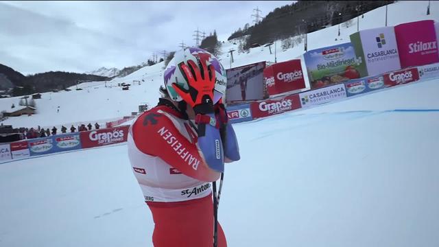 St- Anton (AUT), Super-G dames: Michelle Gisin (SUI) manque sa descente